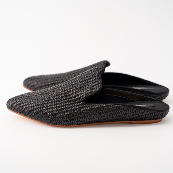 size 40 Max Mara Weekend Tela Raffia Mules Slippers Slip on - Picture 4 of 11